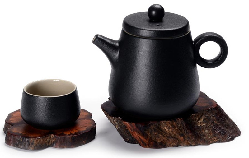 憶桐禮品雅韻粗陶茶具六件套團(tuán)購(gòu)禮品定制