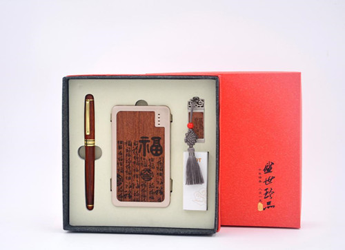 紅木筆記本套裝  商務禮品  團購禮品 定制禮品