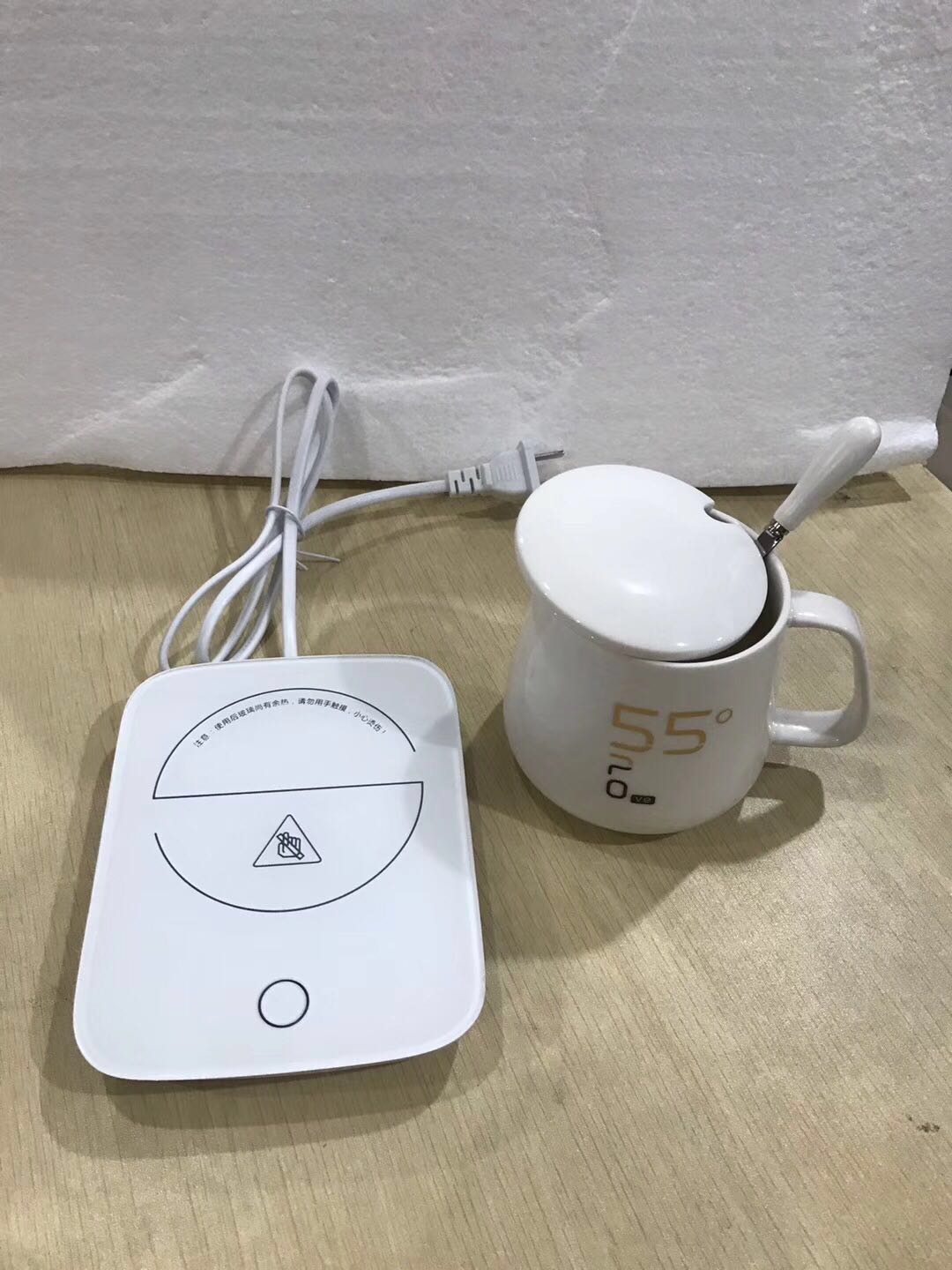 創(chuàng)意禮品55度恒溫杯暖暖杯