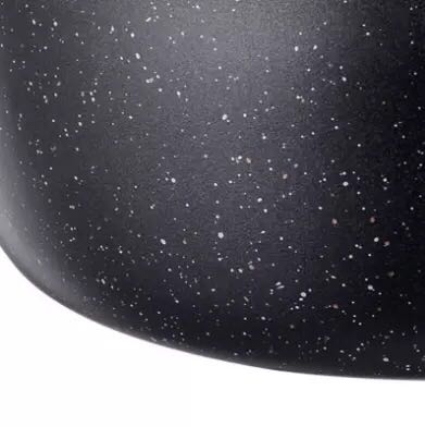 浮士德黑金剛麥飯石不粘鍋二件套湯鍋炒鍋