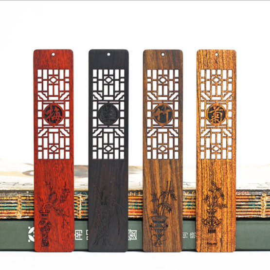 商務(wù)禮品紅木書簽