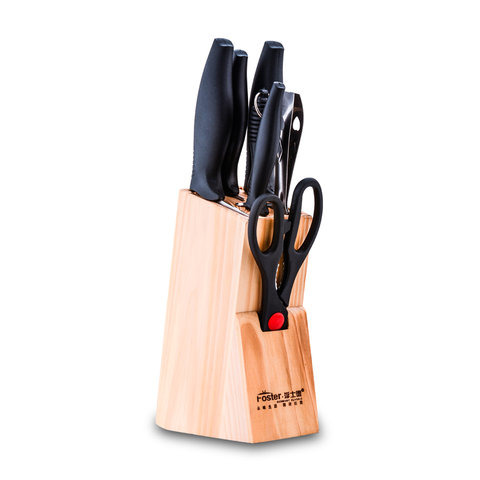 浮士德小康之家刀具八件套不銹鋼刀具套裝